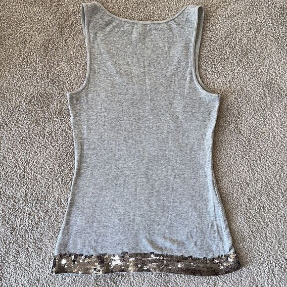 Express Sequin Hem Tank! - Picture 2 of 9